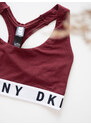 DKNY Cozy Boyfriend racerback podprsenka - chocotrufl