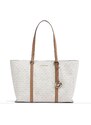 Michael Kors shopper tote kabelka Temple logo vanilla