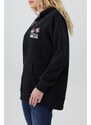 Lee Cooper Ella Women's Hooded Sweatshirt Black