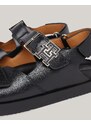 TOMMY HILFIGER TH HARDWARE LTHR SPORTY SANDAL