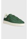 Sneakers boty Lacoste Baseshot Premium Leather zelená barva, 47SMA0040