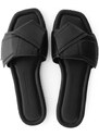 Kožené pantofle Kennel & Schmenger Holly dámské, černá barva, 31-93520