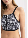 DEFACTO Printed Bikini Top