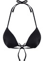 Trendyol Black Triangle Bikini Top