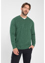 Volcano Man's Sweater S-STIG M03162-W24 Green Melange