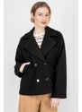 Only dámský krátký kabátek Nancy černý