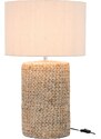 Béžová stolní lampa J-line Fott 67 cm