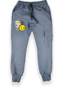 TrendUpcz Teplákové kalhoty s kapsami 122, antracit | Dětské a kojenecké oblečení