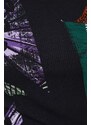 Šaty Desigual MALAGA LACROIX černá barva, mini, 24SWVK48