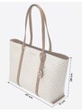 Michael Kors shopper tote kabelka Temple logo vanilla