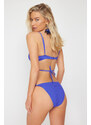 Trendyol Blue Gimped Regular Bikini Bottom