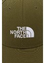 Kšiltovka The North Face Recycled 66 Classic Hat zelená barva, s aplikací, NF0A4VSVPIB1