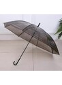 APT Průhledný deštník černý