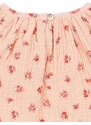 Dětská bavlněná halenka Konges Sløjd růžová barva, vzorovaná