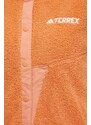 Sportovní mikina adidas TERREX Xploric oranžová barva, IM7425
