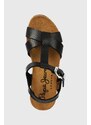 Sandály Pepe Jeans PLS80007 černá barva, COURTNEY FREE