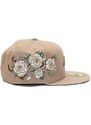 Kšiltovka New Era 59FIFTY Flower Icon Ash Brown