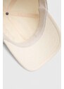 Bavlněná baseballová čepice adidas béžová barva, s potiskem, IR8648