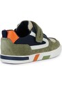Dětské sneakers boty Geox KILWI zelená barva