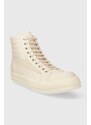 Kecky Rick Owens Woven Shoes Vintage High Sneaks pánské, béžová barva, DU01D1810.NDKLVS.2111