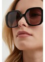 Sluneční brýle Tommy Hilfiger dámské, černá barva, TH 2105/S