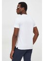 Bavlněné tričko Michael Kors bílá barva