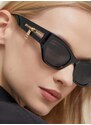 Sluneční brýle Moschino dámské, černá barva, MOS159/S