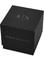 Hodinky Armani Exchange béžová barva