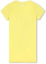 Dívčí šaty Karl Lagerfeld žlutá barva, mini