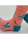 Dětské ponožky Trepon Zajko, meruňková