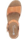 RIEKER Dámské sandály REMONTE D0Q52-38 oranžová