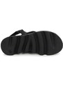 Dětské kožené sandály Dkny černá barva