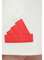 Kraťasy adidas pánské, béžová barva, IR9167