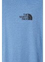Tričko The North Face M S/S Simple Dome Tee s potiskem, NF0A87NGPOD1