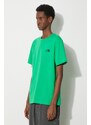 Tričko The North Face M S/S Simple Dome Tee zelená barva, s potiskem, NF0A87NGPO81