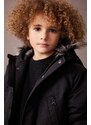 DEFACTO Boy Hooded Plush Lining Jacket