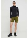 Outdoorové šortky The North Face Horizon zelená barva, high waist, NF0A8251PIB1