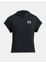 Under Armour Mikina UA G Rival Try SS Cut Hdy-BLK - Holky