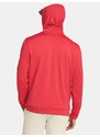 Under Armour Mikina UA Playoff Hoodie-RED - Pánské