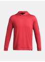 Under Armour Mikina UA Playoff Hoodie-RED - Pánské