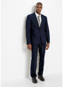 bonprix 4dílný oblek: sako, kalhoty, košile, kravata Modrá