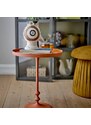 Oranžový kovový odkládací stolek Bloomingville Anjou 37 cm