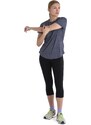 ICEBREAKER Wmns Merino 125 Cool-Lite Sphere III SS Tee, Midnight Navy Heather velikost: L