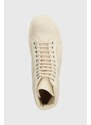 Kecky Rick Owens Woven Shoes Vintage High Sneaks pánské, béžová barva, DU01D1810.NDKLVS.2111