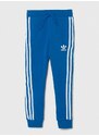 Dětské tepláky adidas Originals TREFOIL PANTS s aplikací