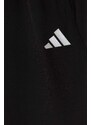 Dětské tepláky adidas černá barva, hladké