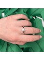 OLIVIE Stříbrný prsten PERLA 8042