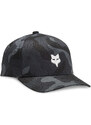 Dětská kšiltovka Fox Yth Fox Head Camo 110 Sb Hat - Black Camo