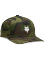 Dětská kšiltovka Fox Yth Fox Head Camo 110 Sb Hat - Green Camo