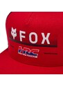 Dětská kšiltovka Fox Yth Fox X Honda Snapback Hat - Flame Red
